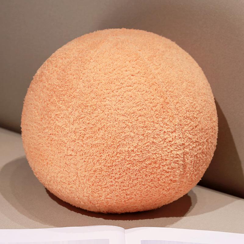 30x30cm Yoga Plush Ball Toy Stuffed Sport Ball Pillow Back Support Plushie Sofa Chair Decor Home Interactive Prop Gift