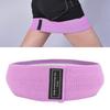Exercise Resistance Band NonSlip Fitness Elastic Stretching Workout Band Pull Strap Belt(Black )