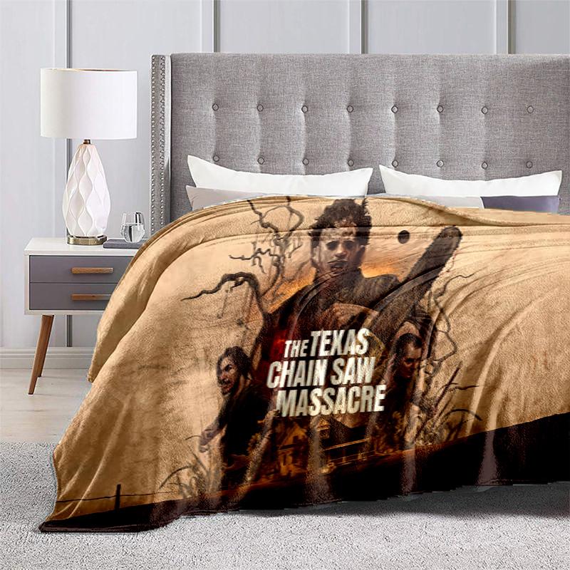 Black Background Sports Figure Print Blanket Suitable For All Seasons Camping Trip Air Conditioning Blanket Nap Blanket Sheet