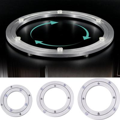 Smooth Rotating Bearing Base Rust Resistant DIY Rotating Platform Round Table Swivel Plate Kitchen