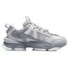 New LiNing Nebula M1 Cushioning Anti Slip Wear Resistant Breathability Low Top Sports Casual Shoes Men's Gray White AGCQ201-4