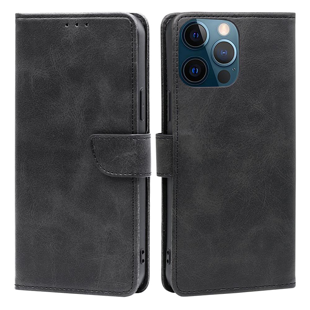 

Кожаный чехол с пряжкой теленка для iPhone 15 14 Plus 13 12 11 Pro Max XSMax 8P для Samsung S23 S22 S21 S20 Ultra Plus Note 20 Ultra A14 A54 A13 A53 iPhone 6/6S чёрный