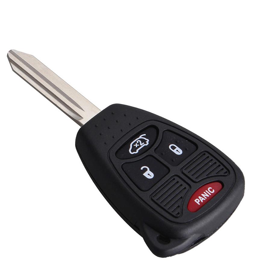 For Jeep 4 button remote head key FOB OHT692427AA