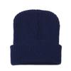Solid color striped knitted hat women's warm hat autumn and winter outdoor bag head wool hat riding ear protector cold hat men
