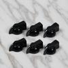 8Pcs Guitar Potentiometer Knob Aluminum Foil Effect Speaker Knob 180 Degree Volume Adjustment Guitar Knob Circular Hole 6Mm