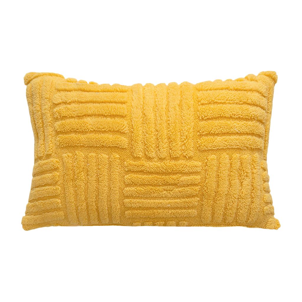 Kord Kissenbezug Rechteck Streifen Bequeme Haptik Sofakissenbezug für Schlafzimmer Sofa Büro