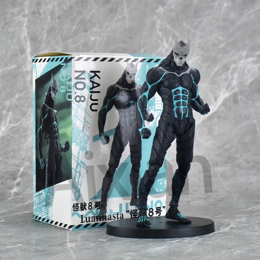 Aixlan 3PCS Kaiju No. 8 Figure Kafka Hibino Mina Ashiro PVC Action Figure Amine Halloween Christmas Gift Collectible Figurine