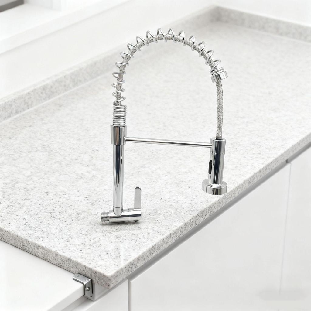 Stainless Steel Hot & Cold Kitchen Faucet for Sink and Balcony Basin