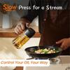BHBL 16Oz/470Ml Glass Olive Oil Sprayer for Cooking - 2 In 1 Olive Oil Dispenser Bottle for Kitchen Gadgets