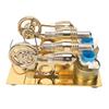 Hot  Stirling Engine Golden Color Easy Assembly Stainless Steel Stirling Engine Model for Teachin