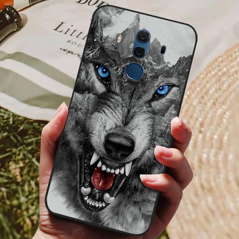 For Huawei Mate 10 Pro Case Black Bumper Silicone Phone Cover For Huawei Mate 10 Lite 10Pro Mate10 ALP-L29 ALP-L09 ALP-AL00 Capa