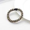 High-Elastic Embroidery Thread Hair Tie for Women - Twisted Ponytail Holder