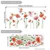 Cartoon Girl Butterfly Squirrel English Wall Sticker Children's Room Home Decoration Pvc Self-adhesive Wall Sticker