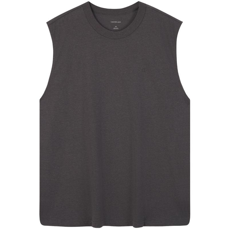 

Calvin Klein Casual Commuting Simple Solid Color Comfortable Versatile Sleeveless Tank Top Men Tops 4RB254G XS
