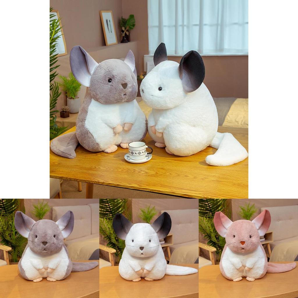 Cute Adorable Plush Rabbit Hamster Stuffed Toys Soft Cuddly Gifts For Kids