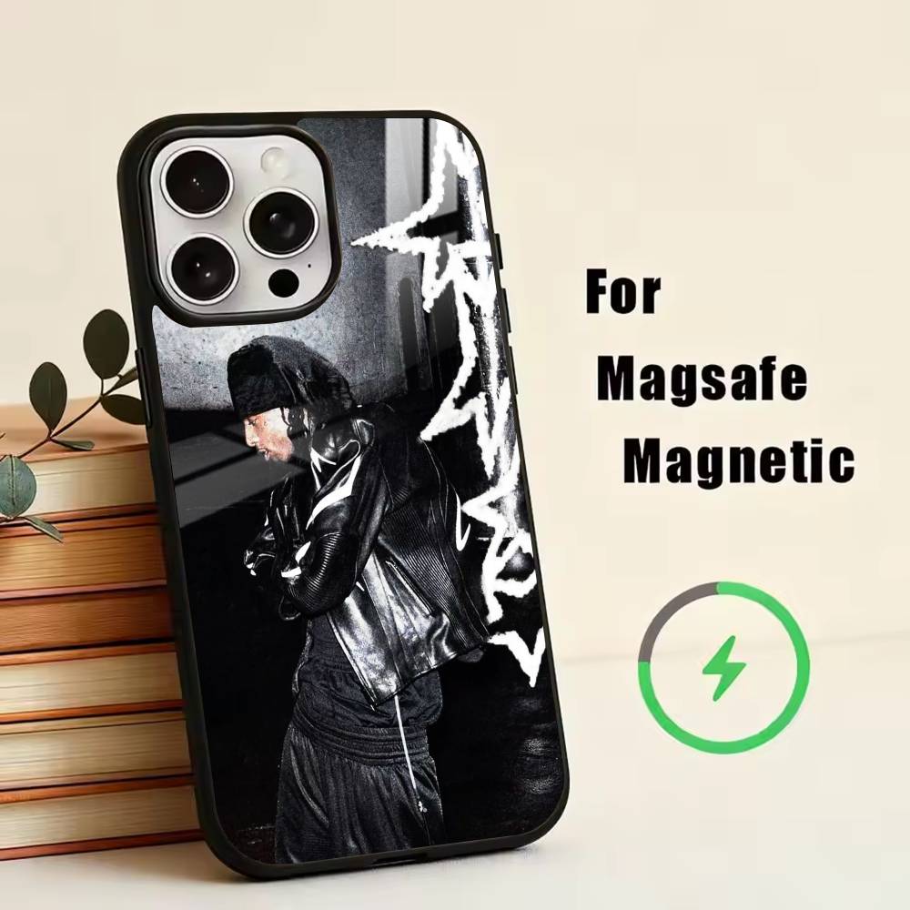 rage Playboi Carti Phone Case For iPhone17,16,15,14,13,12,11 Plus,Pro Magnetic For Magsafe Wireless Charging