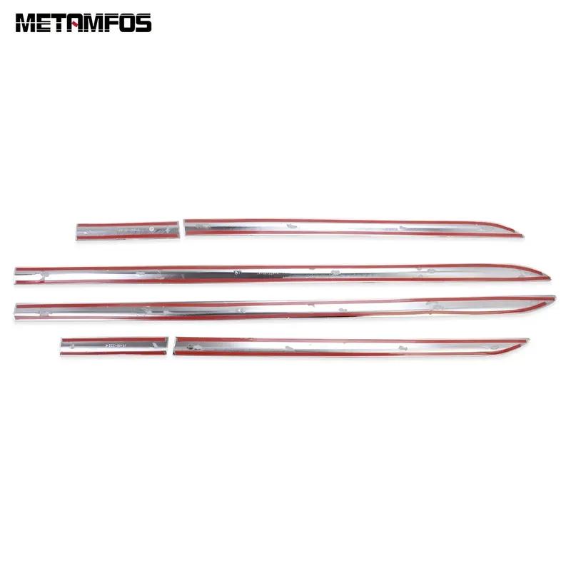 For Toyota Hiace Granvia Commuter -  2024 Carbon Fiber Door Side Line Strip Body Skirt Molding Trim Car Accessories