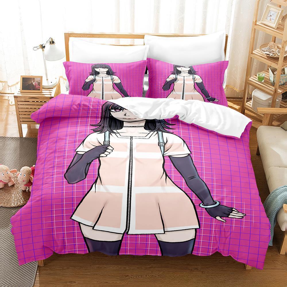 New Akudama Drive Bedding Set Single Twin Full Queen King Size Bed Set Adult Kid Bedroom Duvet cover Sets 3D Anime Bed Sheet Set
