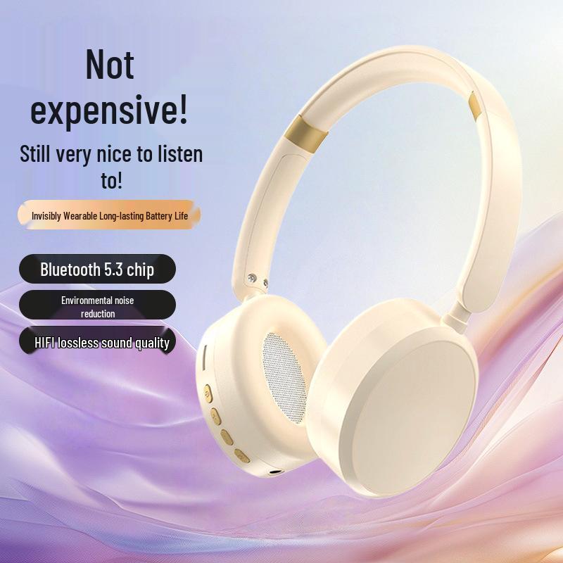 C1001 Wireless Bluetooth Headphones: Large Earcups, Smart Noise Cancelling, Long Battery Life, Ultra-Clear Calls.