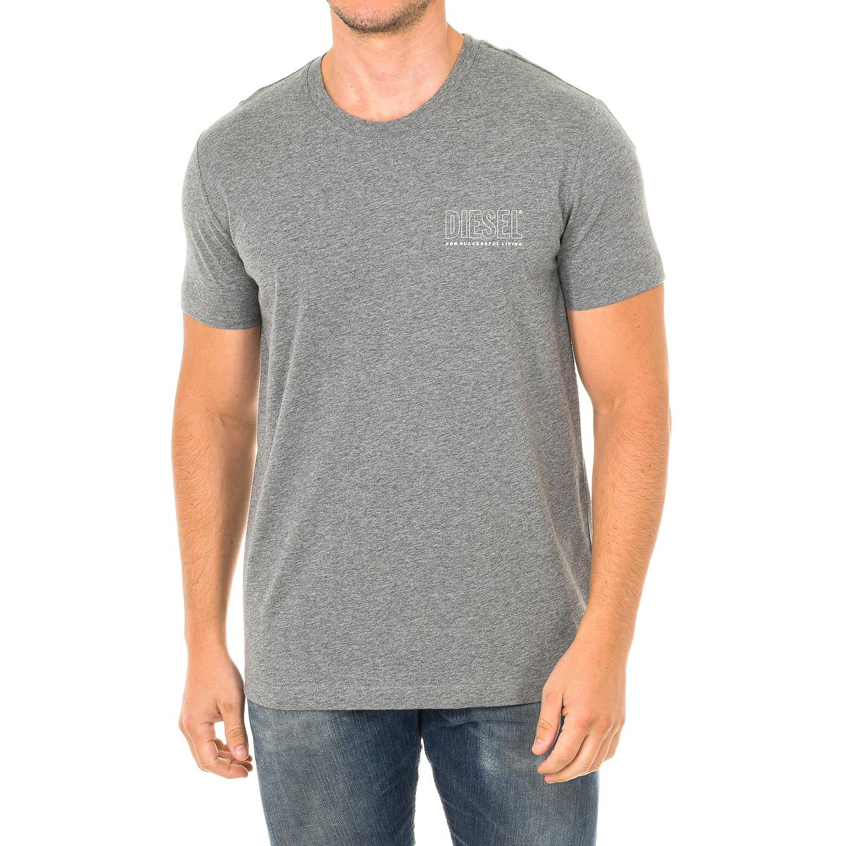 

Футболка мужская с круглым вырезом и короткими рукавами 00CG46-0QAZN S серый