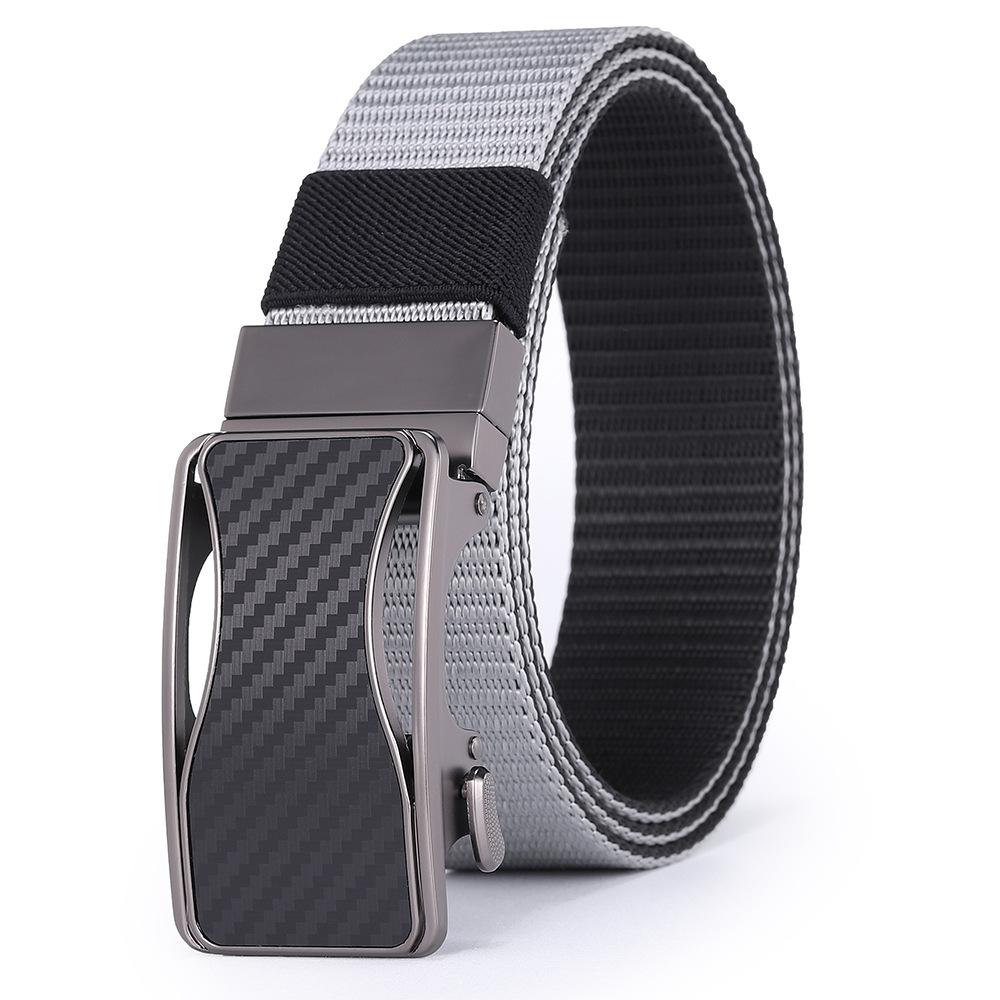 Rotatable Buckle Nylon Woven Men’s Designer Belts Casual Versatile Belt Alloy Buckle Canvas Tactical Belt Men Waist Belt Luxury