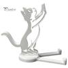 Strong Material Phone Holder 3D Printed Mobile Holder, One-Piece Molding Stand, Horizontal Vertical Climbing Cat Shape Stable Support for Watching