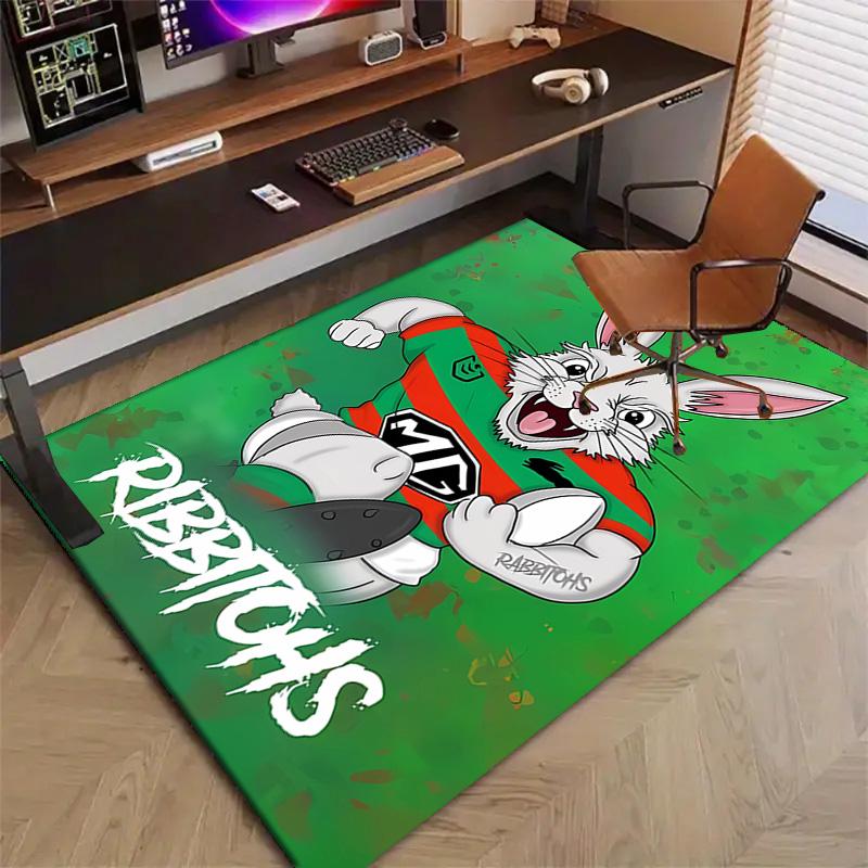 1 Stück Fußballmannschaft (66) Design Bedruckter Teppich für Schlafzimmer Wohnzimmer Heimdekoration Teppiche Matte Rutschfeste Matte Teppich für das Bett