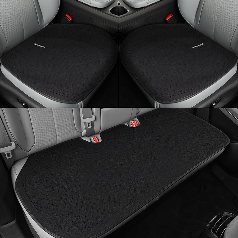 Universal Car Seat Cushion Anti Slip Breathable Technology Fabric Car Single Cushion For Front And Rear Seats Suit All Seasons