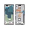 Original Silver Center Frame Spare Part For Samsung Galaxy S23 Ultra (S918B)