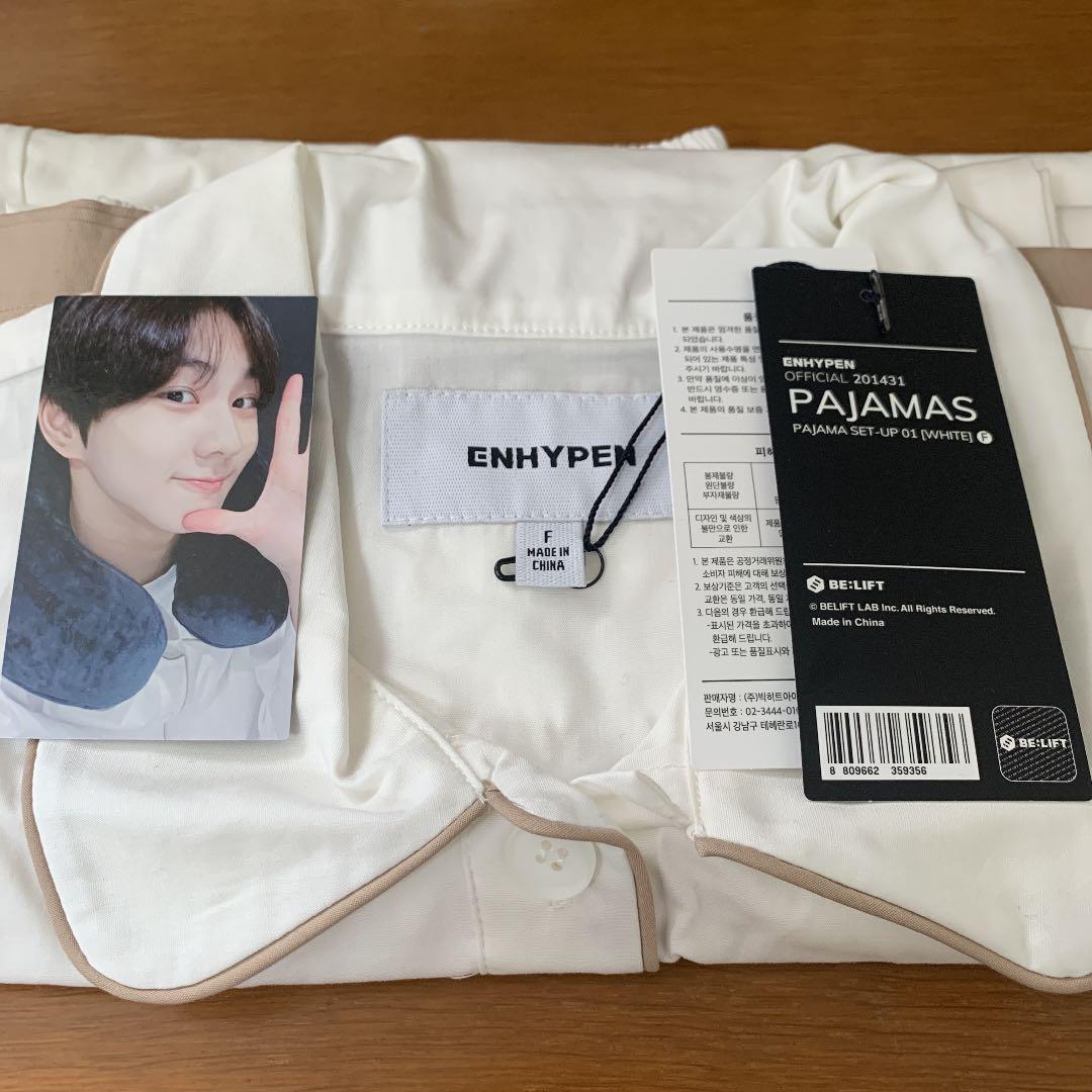 

[USED] ENHYPEN Pajamas White Jungwon Trading Card