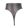 High Waist Sheer Thong: Sexy European and American Women's T-back 7055