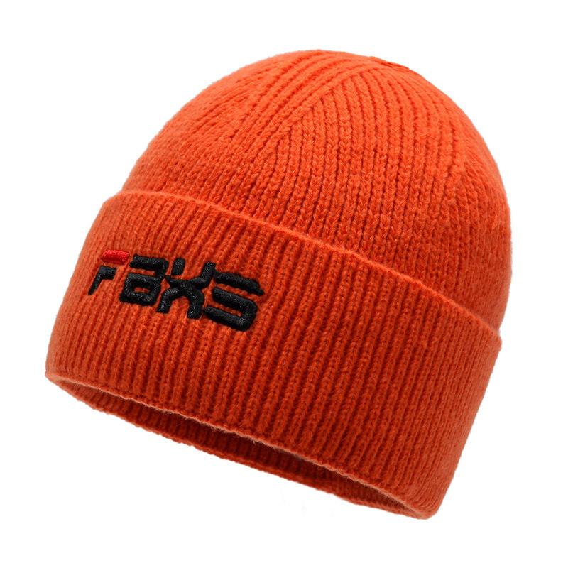 Couple Knitted Hat Versatile Fashion Three-Dimensional Embroidered Wool Hat Men'S And Women'S Outdoor Warm Ear Protector Cold Hat