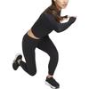 Nike T Shirts Women's Black Crew Neck Moderate Straight Fit FN3023-010