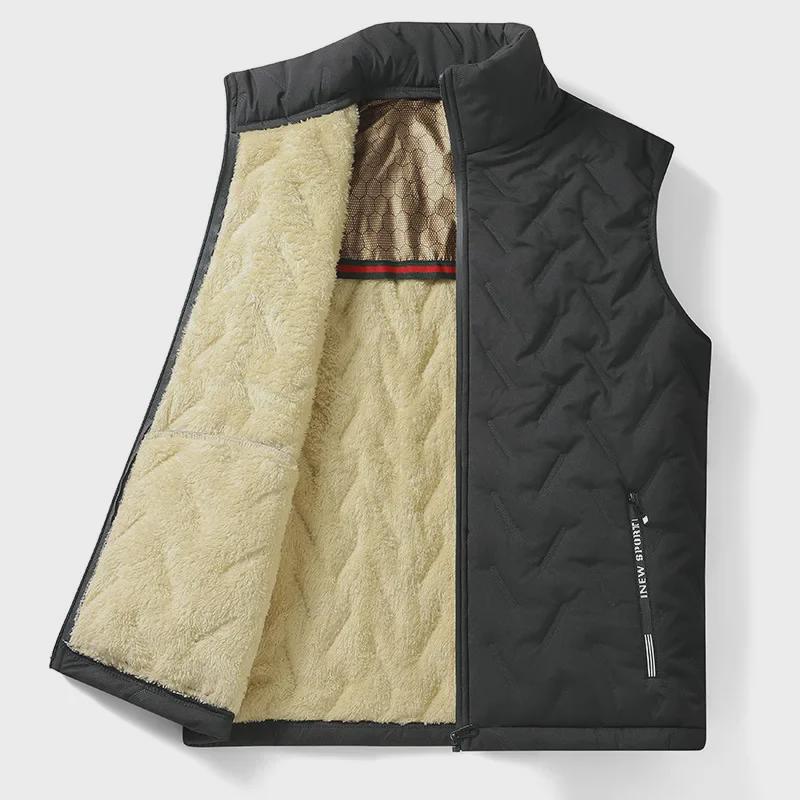 Men's Ultrasonic Toothbrush Graphene Cotton-Velvet Lambskin Vest