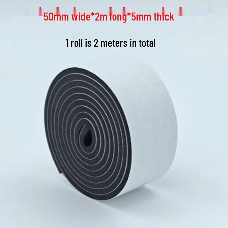 Black Self-Adhesive Fire Retardant Foam Tape