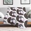 Bonded Rats Throw Blanket Stylish Couch Blanket for Home Living Room