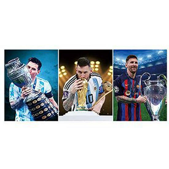 European & American 3D Stereo Sports Poster: Gradient Naked Eye Lenticular Art