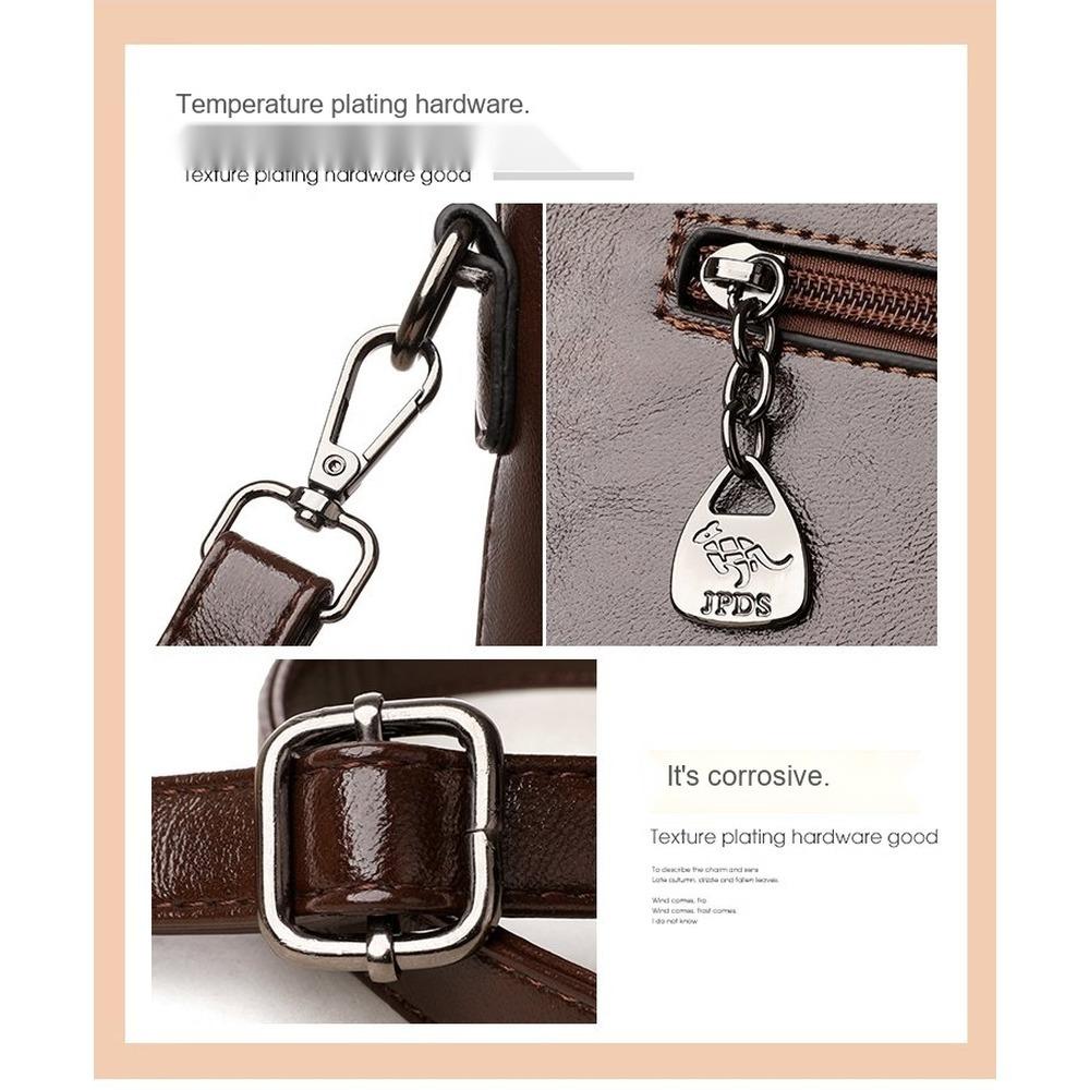 Bolso de Mano Ligero de Gran Capacidad Bolso de Hombro Cruzado para Uso Diario