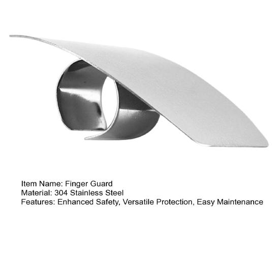 Nerezový chránič prstů Nastavitelný chránič prstů proti pořezání Bezpečnostní chránič Opakovaně použitelný štít na ruku pro krájení zeleniny