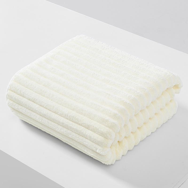 Thickened Quick-Dry Coral Fleece Bath Towel - Absorbent, Non-Shedding, Ideal for Household & Hair Drying