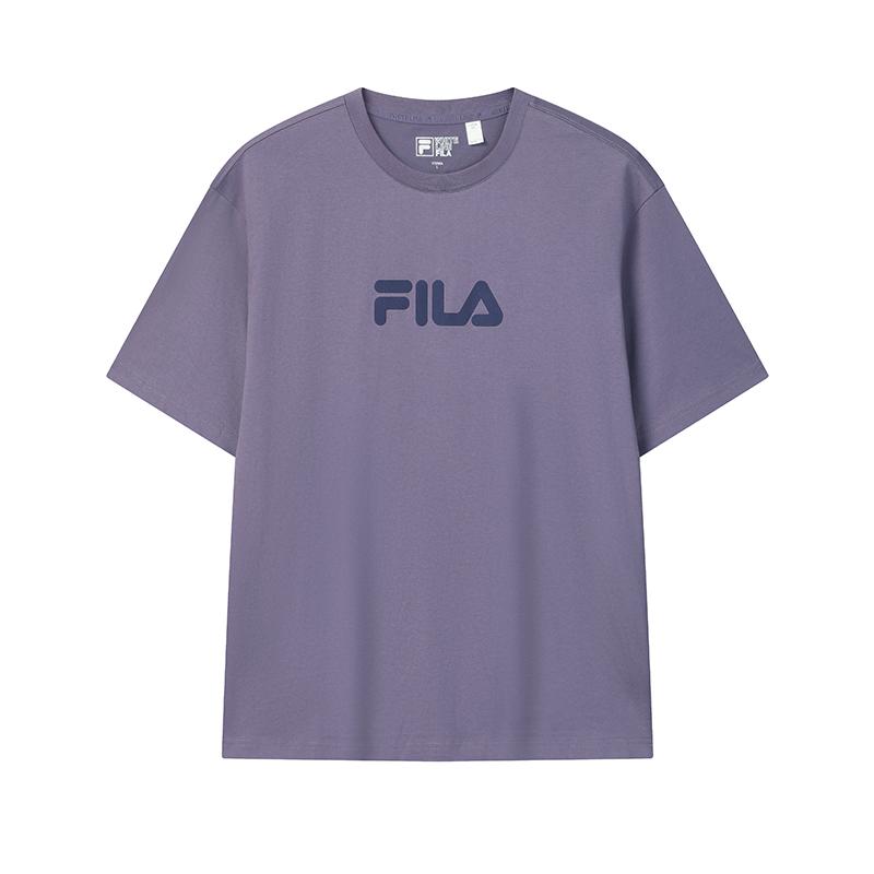 

FILA Original Colorful Fashion Simple Classic Retro Big Logo Sports Trendy Casual Versatile Comfortable Loose Short Sleeve T-Shirt F51U619102FPU XS