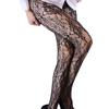 Fashion Womens Fishnet Stockings Elegant Floral Lace Tights Trendy Mesh Pantyhose Stylish Net Bodystockings Chic Pattern Legwear