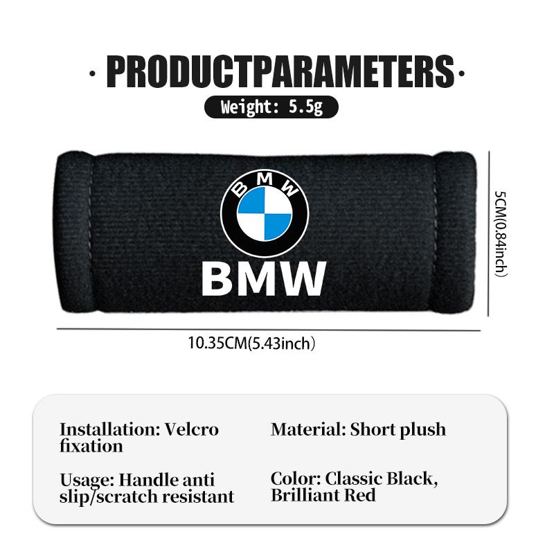 Plush Car Roof Handle Protective Cover Soft Grip Assist Universal For BMW M Performance E36 E46 E60 E90 E91 E92 E93 F30 F20