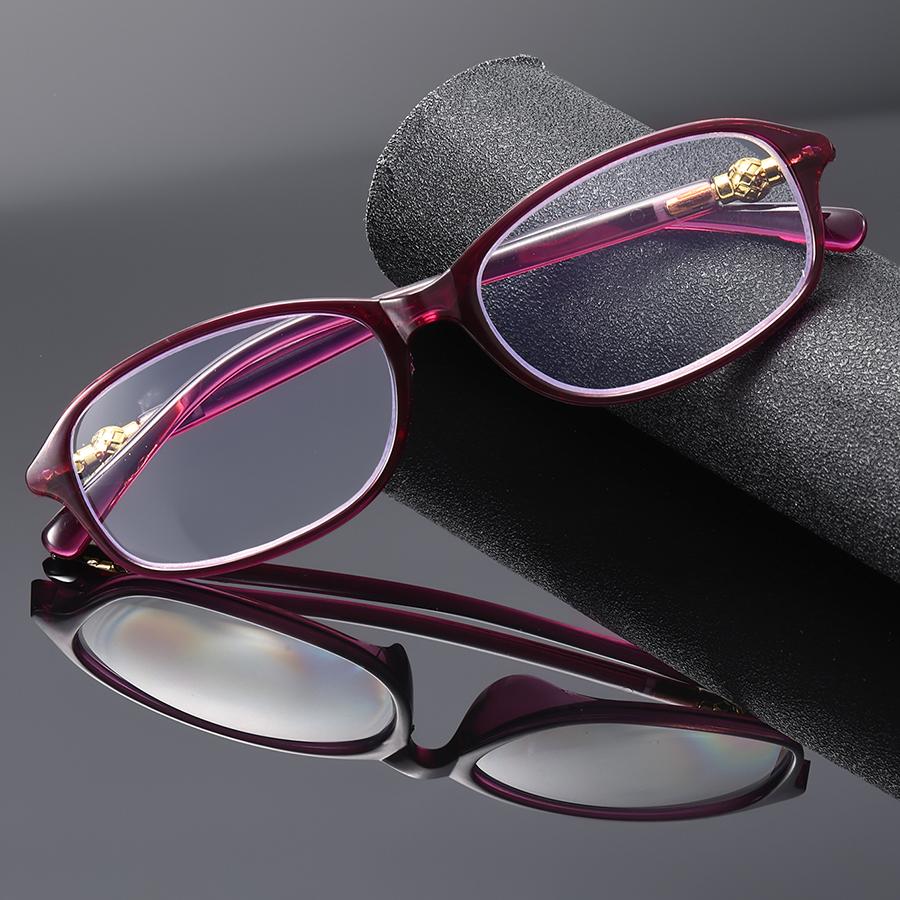 Fashionable Smart Zoom Reading Glasses Classic Eyebrow Stand Anti-blue Light Reading Glasses