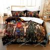 3d Print Anime Game Deep Rock Galactic Bedding Set Single Twin Full Queen King Size Bed Set Adult Kid Bedroom Duvet Cover Sets02