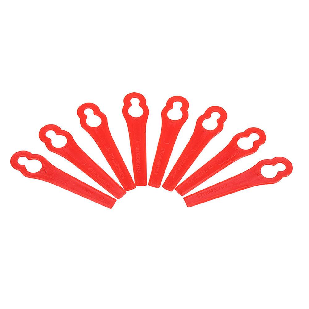 100-120Pcs Replacement Blade Set Plastic L83 Cutter Blades  Grass Trimming Machine Blade for Cordless Grass Trimmer