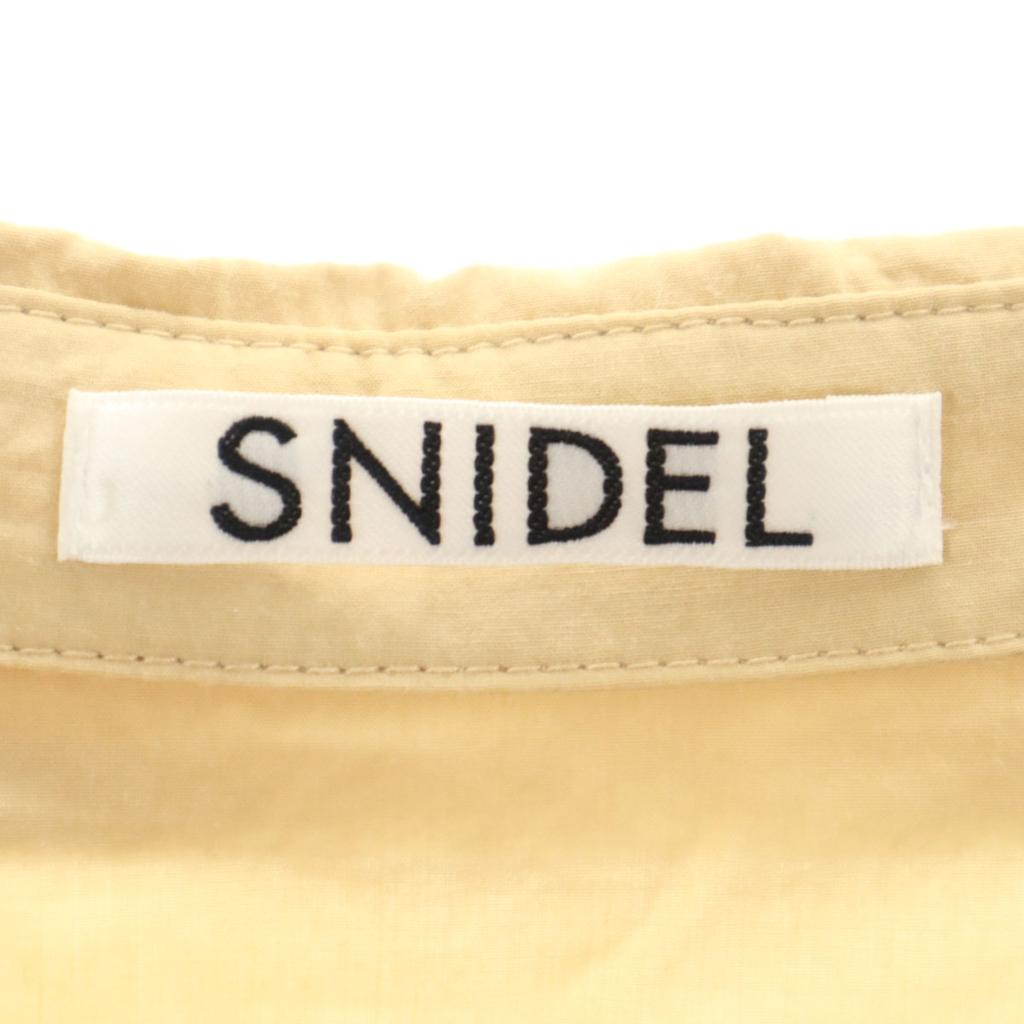 SNIDEL Short sleeve Open Shoulder shirt F beige Women Used