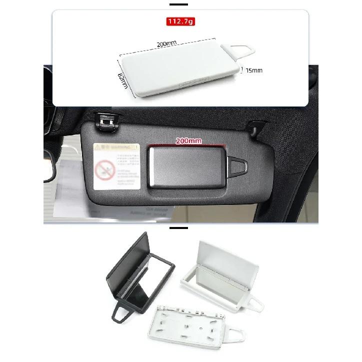 2068106902 For Mercedes-Benz C Class W206 C200 2023 2024 2025 2068107002 New Car Sun Shade Mirror Internal Makeup Mirror