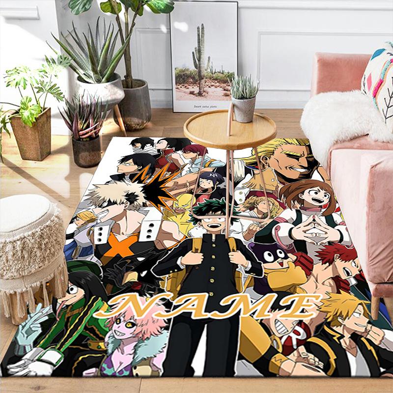 Custom 1Pc Hero Plaza Adventure Rug Office Carpet Indoor Outdoor Entrance Doormat Nonslip Soft And Comfortable Living Room D2915121