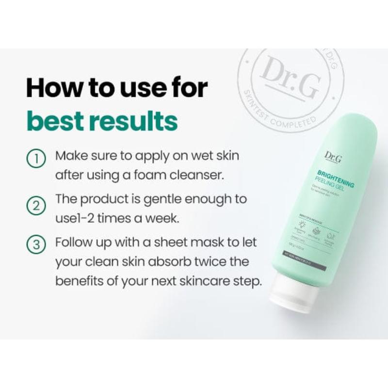 [Dr.G] Brightening Peeling Gel 120g /4.32 oz X 2Ea